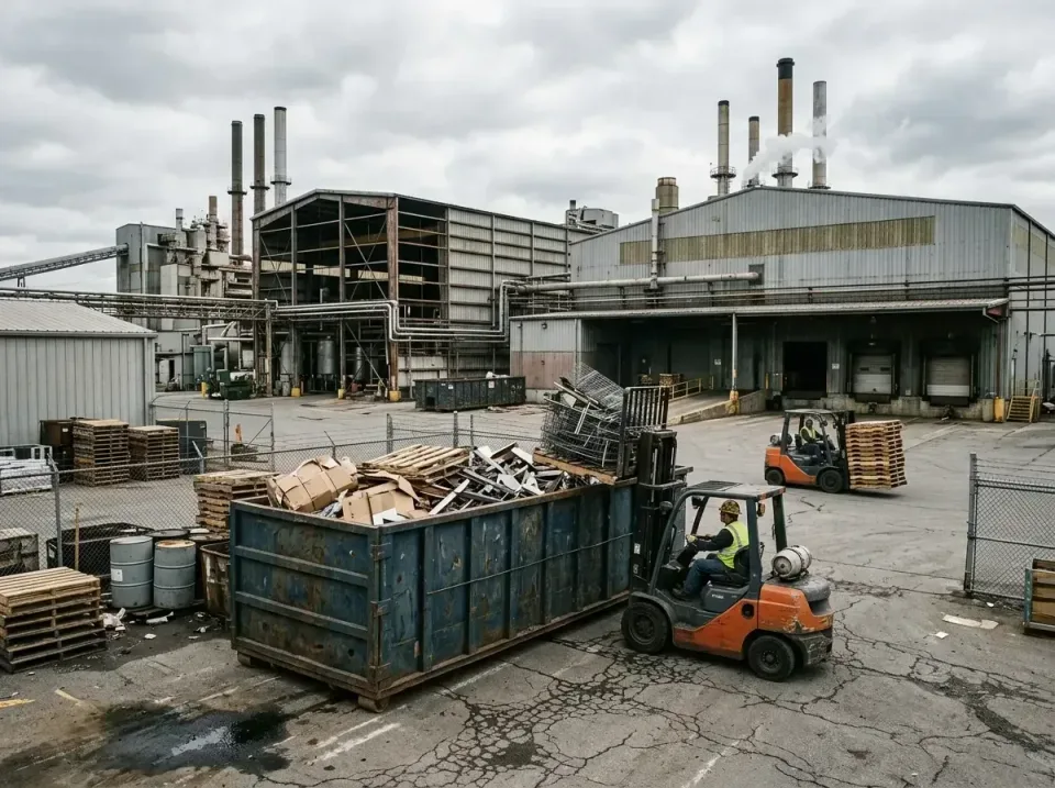 industrial-factory-scrap-conta-003 — frequently asked questions, Cheap Roll-off Dumpster Rentals in Vandercook Lake, MI